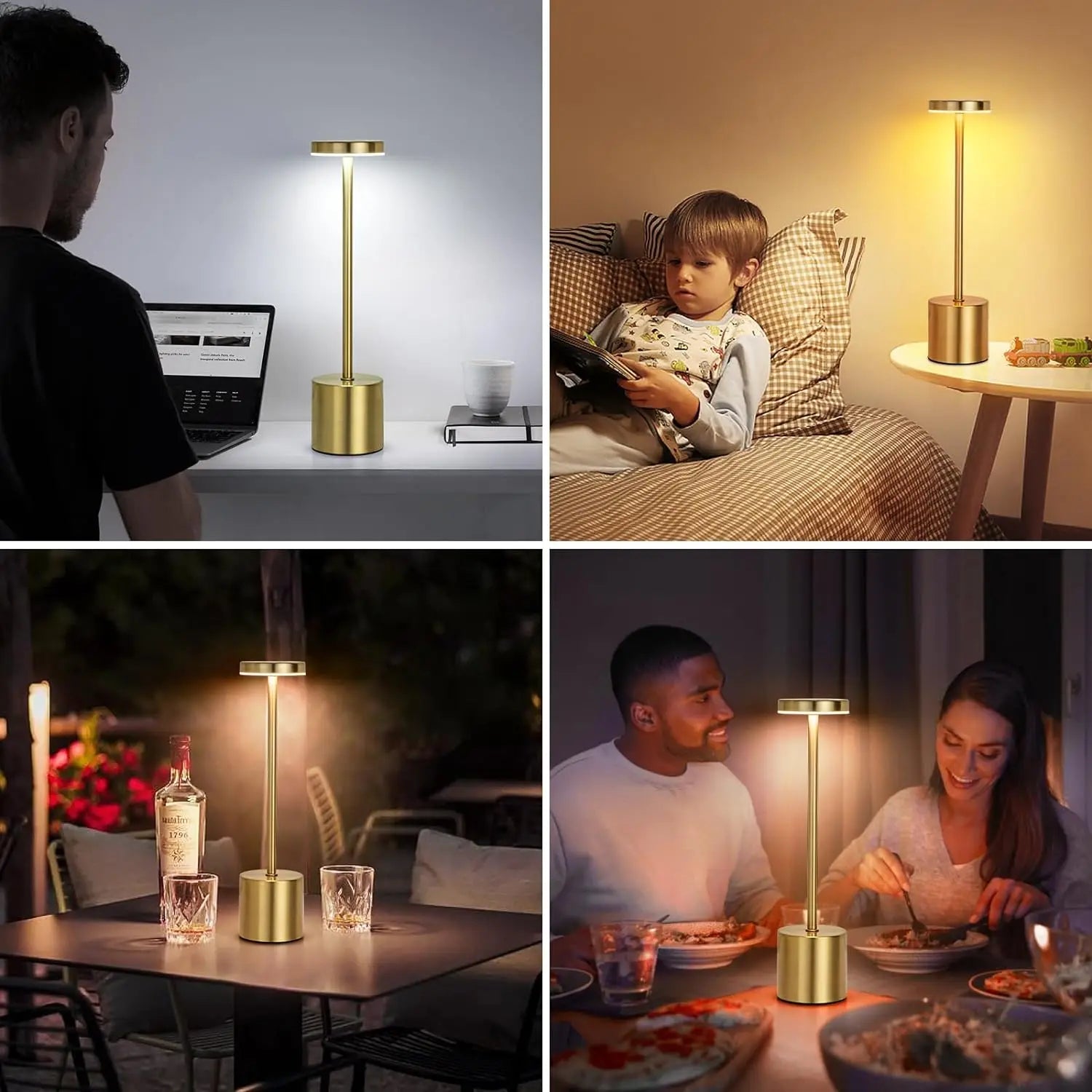 Rechargeable Touch LED Table Lamp