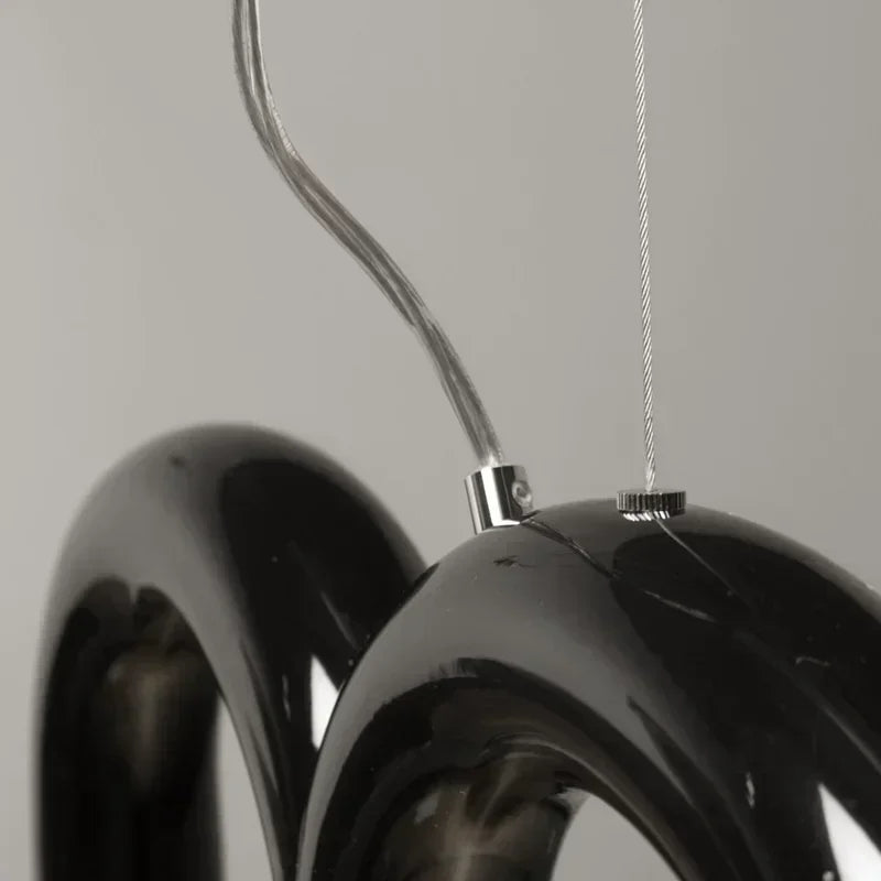Metal Arch Chandelier Light