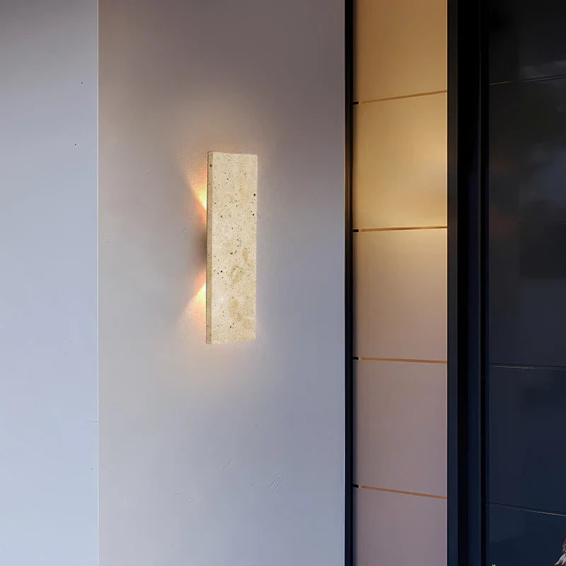 Waterproof Marble Stone Wall Light