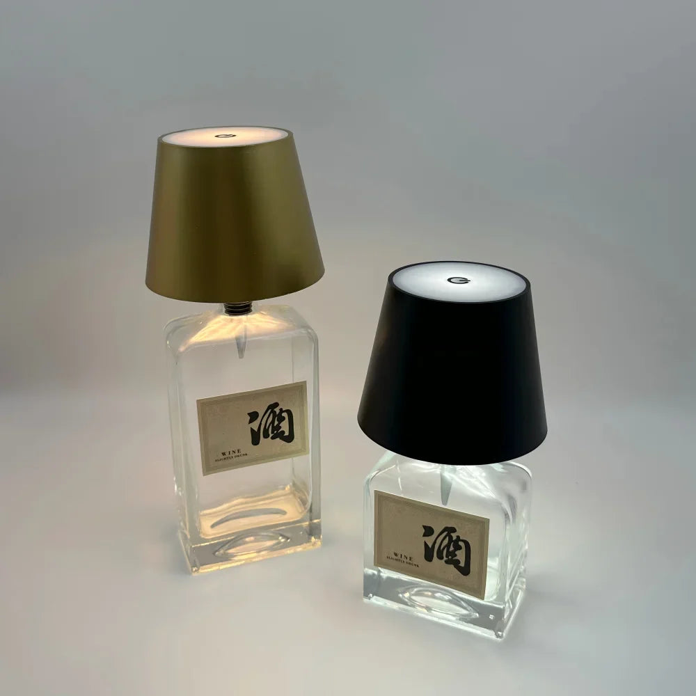 Wine Bottle Table Lamp