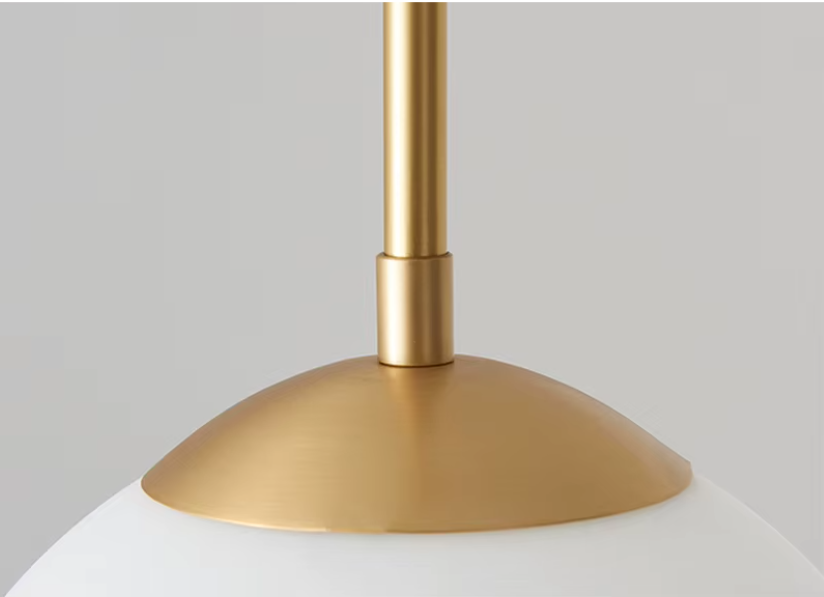 Suspension boule moderne