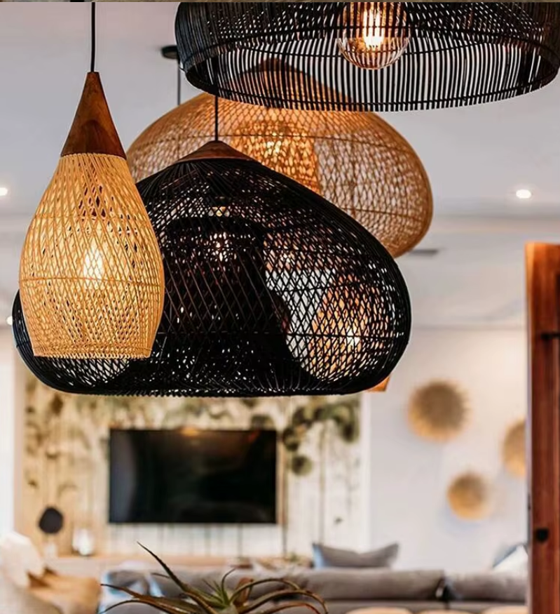 Rattan Pendant Lamps