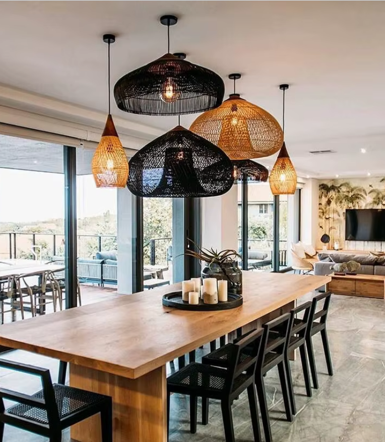 Rattan Pendant Lights